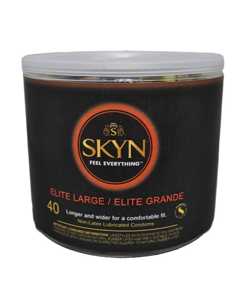Lifestyles Elite SKYN Large Condom - Bowl of 40