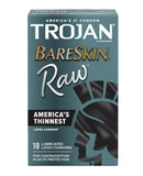 Trojan BareSkin Raw Condom - Pack of 10