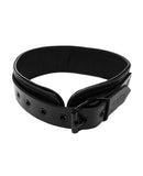 Rouge Leather Collar - Black w/Black