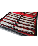 Rouge Stainless Steel Hegar Dilator Set - Set of 14
