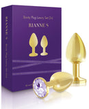 Rianne S Booty Plug Set 2x - Metal