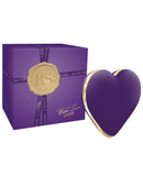 Rianne S Heart Vibe w/Cosmetic Case - Deep Purple