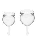 Satisfyer Feel Good Menstrual Cup - Transparent