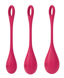 Satisfyer Yoni Power 1 Balls Training Set - Red