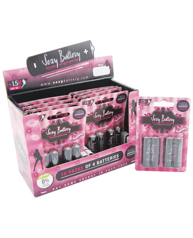 Sexy Battery AA - Box of 10 Four Packs