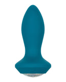 Power Gem Vibrating Petite Crystal Probe - Blue