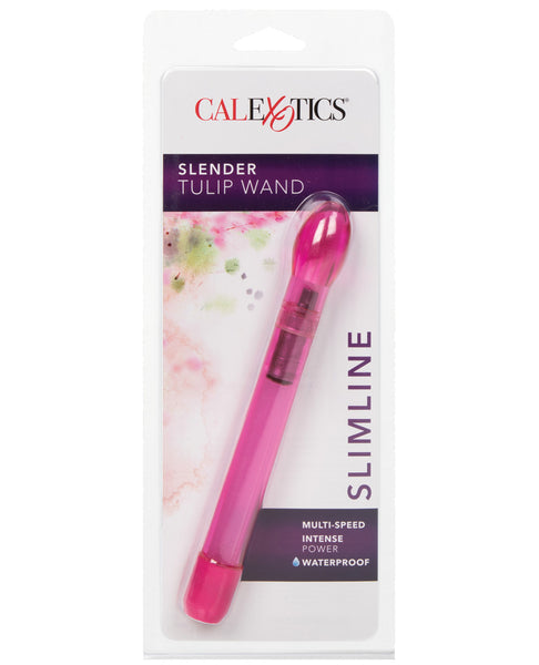 6.5" Slender Tulip Wand - Magenta, Vibrators,- www.gspotzone.com
