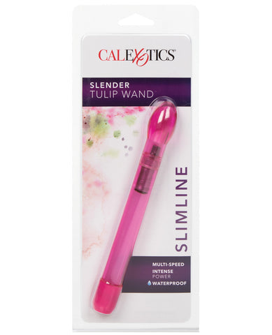 6.5" Slender Tulip Wand - Magenta, Vibrators,- www.gspotzone.com