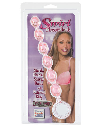 Swirl Pleasure Beads - Pink