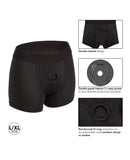 Her Royal Harness Boxer Brief L/XL - Black