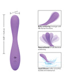 Contour Demi Flexible Massager - Purple