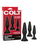 COLT Silicone Anal Trainer Kit - Black