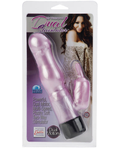 My Waterproof Dual Stimulator - Pink