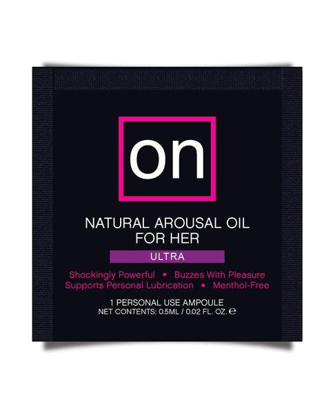 ON For Her Arousal Oil Ultra - Single Use Ampoule