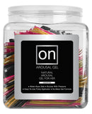 On for Her Arousal Gel Single Use Packet Tub - Asst. Flavor