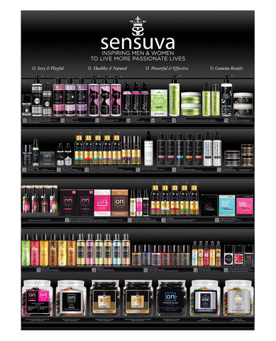 Sensuva Deluxe Five Shelf Wall Display