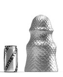 665 STRETCH'R Scaly Butt Plug - XL Gun Metal