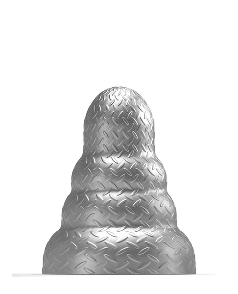 665 STRETCH'R Tripole Butt Plug - M Gun Metal