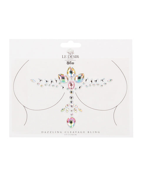 Shots Bliss Dazzling Cleavage Bling Sticker O/S