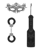 Shots Ouch Introductory Bondage Kit #3 - Black