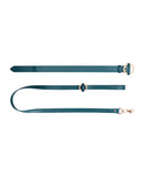 Shots Ouch Halo Collar w/Leash - Green