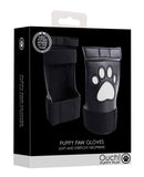 Shots Ouch Puppy Play Puppe Play Paw Cut-Out Gloves - White