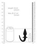 Shots Ouch Puppy Play Tail Butt Plug - Black