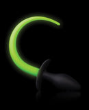 Shots Ouch Puppy Tail Plug - Glow in the Dark