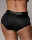 Shots Ouch Vibrating Strap On Brief - Black XL/XXL