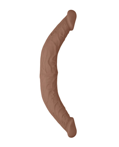 Shots RealRock 14" Double Dong - Tan