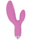 Shots Simplicity Holy G Spot & Clitoral Vibrator - 10 Speed Pink