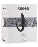 Shots Sono 4" Butt Plug w/Tail #14 - Black