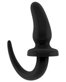 Shots Sono 4" Butt Plug w/Tail #14 - Black