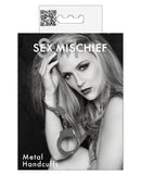 Sex & Mischief Metal Handcuffs