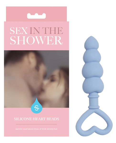 Sex in the Shower Silicone Heart Beads