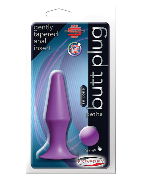 Petite Silicone Butt Plug - Lavendar Small