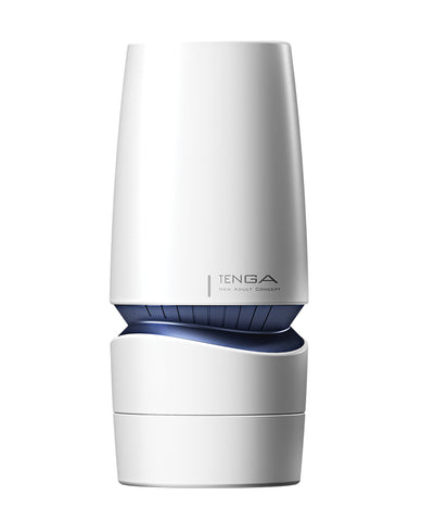 Tenga Aero Dial-Operated Suction Control Masturbator - Cobalt Ring