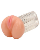 Cyberskin Ice Action-View Pussy & Ass Stroker