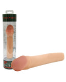 2" Cyberskin XtraThick Vibrating Transformer Extension - Natural, Penis Enhancement,- www.gspotzone.com