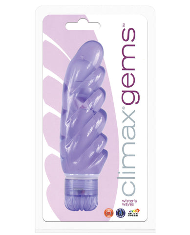 4.5" Climax Gems - Wisteria Waves, Vibrators,- www.gspotzone.com