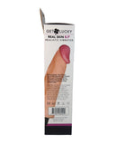 Voodoo Get Lucky 8.3" Real Skin Series Vibrating - Flesh