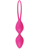 VeDO Pear Rechargeable Kegel Balls - Foxy Pink