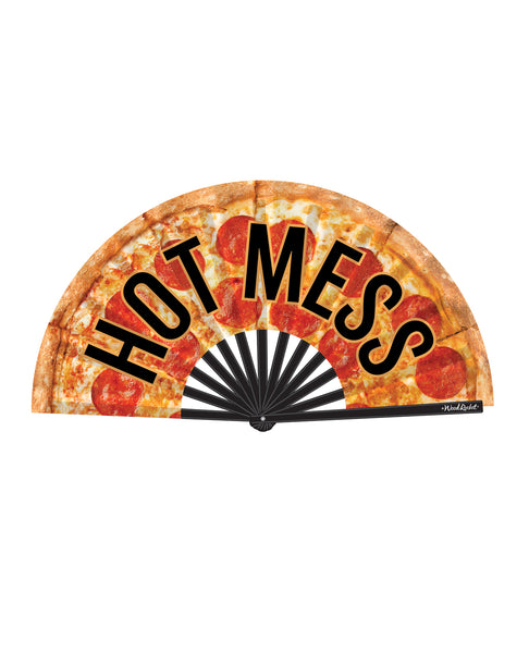 Wood Rocket Hot Mess Fan - Multi-Color