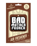 Wood Rocket Bad Mother Fucker Air Freshener - New Car Smell