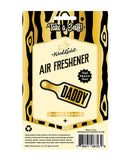 Wood Rocket Daddy Paddle Air Freshener - Peach