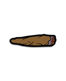 Wood Rocket Weed Blunt Pin - Brown