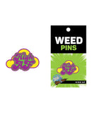 Wood Rocket Weed High AF Pin - Multi Color