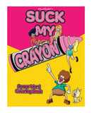 Wood Rocket Suck My Crayon Swear Word Coloring Book