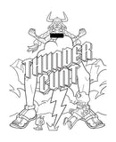 Wood Rocket Suck My Crayon Swear Word Coloring Book