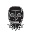 Wood Rocket Sex Toy Bondage Mask Large Pin - Black